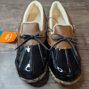 Sporto Patty Duck Boot Shoe Brown/Black